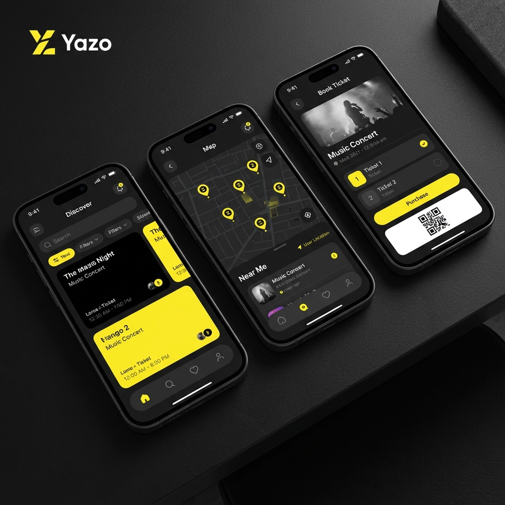 Aperçu de Yazo - App Mobile